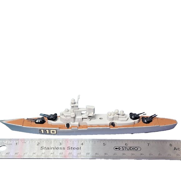 Matchbox Sea Kings K-303 Battleship Vintage 1978 Lesney England Diecast Navy Toy - Picture 13 of 13